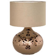 Tesco Ceramic Cutout Table Lamp