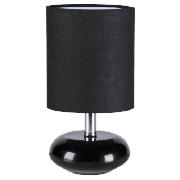 Tesco Ceramic Table lamp black, set of 2