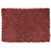 Tesco Chenille Bathmat Berry