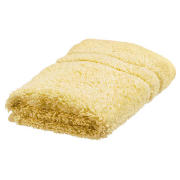 Tesco Face Cloth, Buttercup Yellow