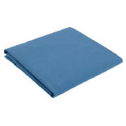 Tesco fitted sheet Double , Moonlight Blue