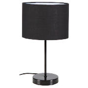 Tesco Funky Matchstick table lamp black