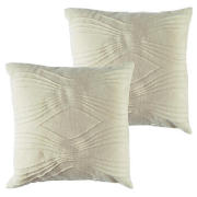 Geometric Felt Cushion Cream, Jasper,