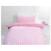 Tesco Kids Complete Single Bedding Set, Pink