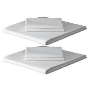 Kingsize Fitted Sheet & Pair of