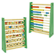 Learn Together Abacus And Alphabet /Number