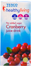 Tesco Light Choices No Added Sugar Cranberry