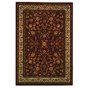 tesco Luxor Traditional Borders Rug 120x170cm Red