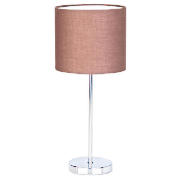 Matchstick table lamp chocolate