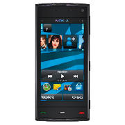 Tesco Mobile Nokia X6 mobile phone Black