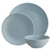 Mono Dinnerware Set 12 piece, Blue