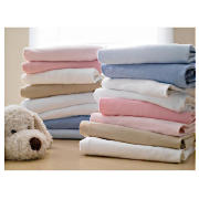 Tesco My Baby 2 Pack Fitted Jersey Sheets Pink -