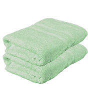 Pair of Bath Towels, Light Green