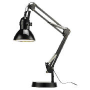 tesco Retro Desk Lamp, Black