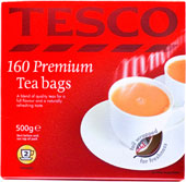 Tesco Tea Bags (160 per pack - 500g)