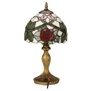 Tiffany rose table lamp
