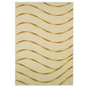 tesco Ultra Flatweave Waves Rug Natural 120x170cm