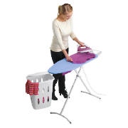 Value ironing board, iron & folding