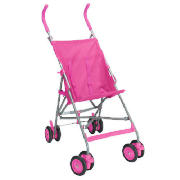 tesco Value Kitty Stroller Pink