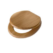 tesco wooden toilet seat - Beech effect