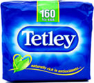 Tetley Tea Bags Softpack (160) Cheapest in Sainsburys Today! On Offer