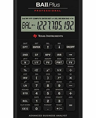 Texas Instruments BA II  PRO Calculator