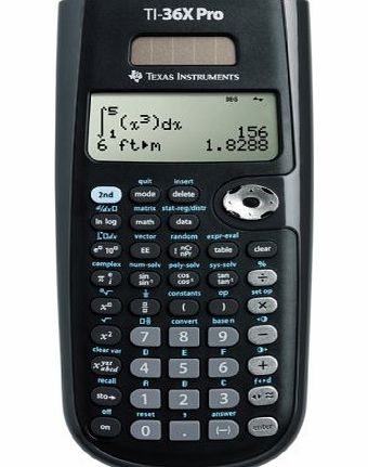 Texas Instruments TI-36X Pro Scientific Calculator, 16-Digit LCD