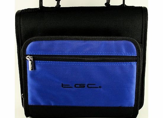 New Blue & Black Shoulder Carry Case Bag for the Philips PD9030/05 23 cm/9`` LCD Portable DVD Player