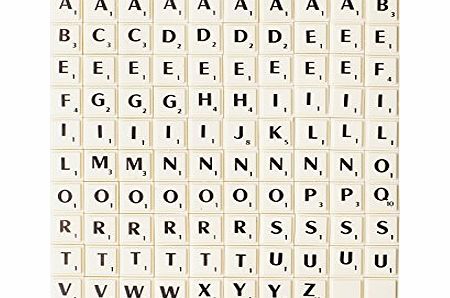 TGO Craft amp; Replacement Game Letter Tiles with Numbers
