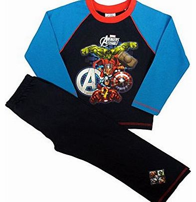 Avengers Pyjamas Childrens Boys Avengers Pyjama Set PJs (5-6 Years)