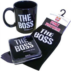 Boss Mug Gift Set
