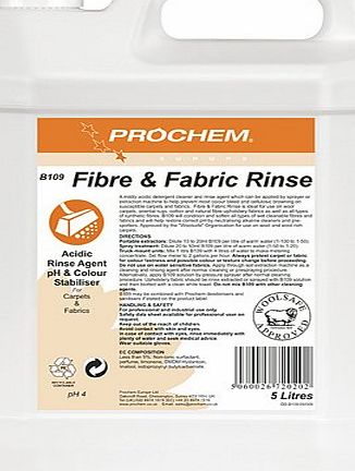 The Chemical Hut Prochem Fibre & Fabric Rinse. Safe For Woollen Carpets, & Rugs. Ideal For Cotton & Natur