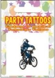 Party Pack of 10 BMX Biker Tattoos