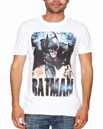Dark Knight Rises Running Flames T-Shirt Large