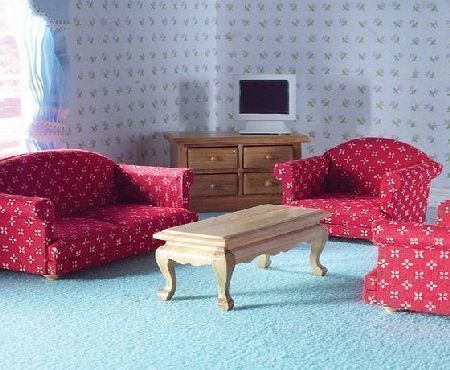 The Dolls House Emporium Sitting Room Set, 5 pcs