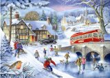 The Emporium Puzzles 1000 Piece Deluxe Jigsaw Puzzle Winter Games