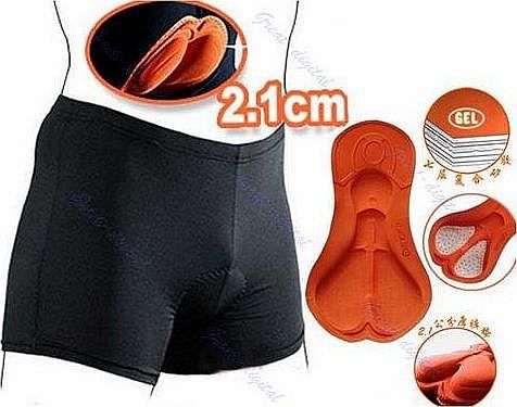 Bike Bicycle Cycling Underwear Shorts Pants 3D Padded Men Women Size XL