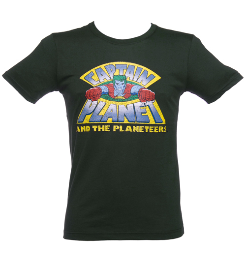 Mens Captain Planet Logo T-Shirt from the