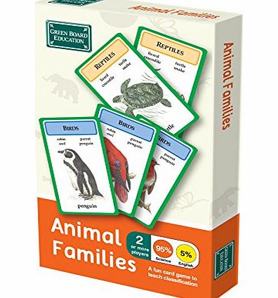 The Green Board Game Co. Animal Families