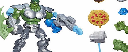 The Hulk Marvel Super Hero Mashers Feature Hulk Action