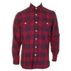 Griffith Flannel L/S Shirt (Burgandy)