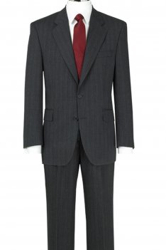 Pinstripe 2 Button Suit