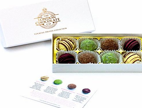 The London Chocolate Company - Cocktail Truffle Collection Gift Box, 110g