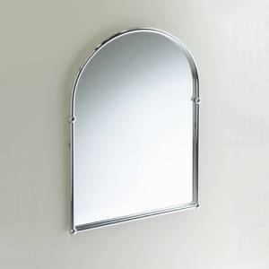 Thames Chrome Arched Mirror.