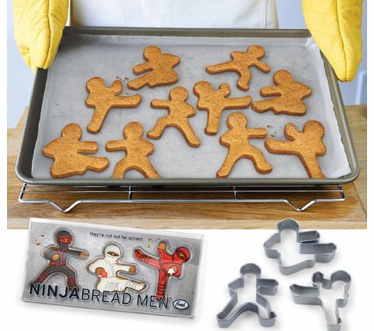 The Monster Factory Ninja Bread Men Cookie Cutters