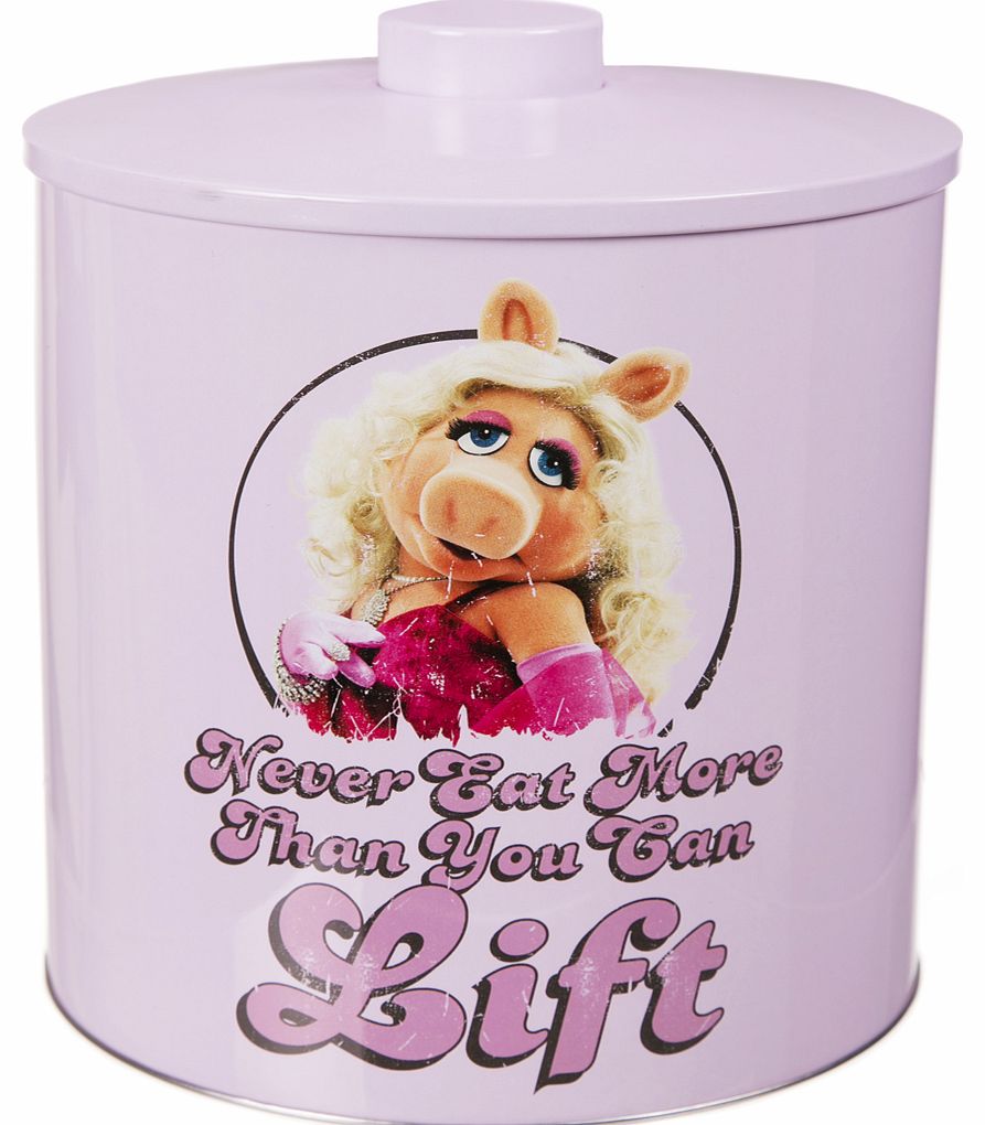 Muppets Miss Piggy Biscuit Barrel