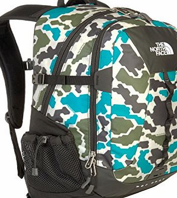 The North Face Base Camp Hot Shot Laptop Backpack One Size Jaiden Green Duckmo Print