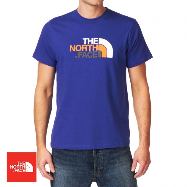 Mens The North Face Easy T-Shirt - Ultramarine