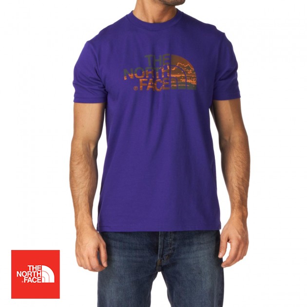 Mens The North Face Mountain Silhouette T-Shirt
