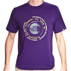 North Face Pumair Crew T-Shirt - Deep Purple